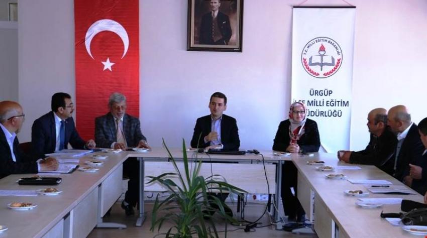 Köy Muhtarlarıyla Değerlendirme Toplantısı Yapıldı