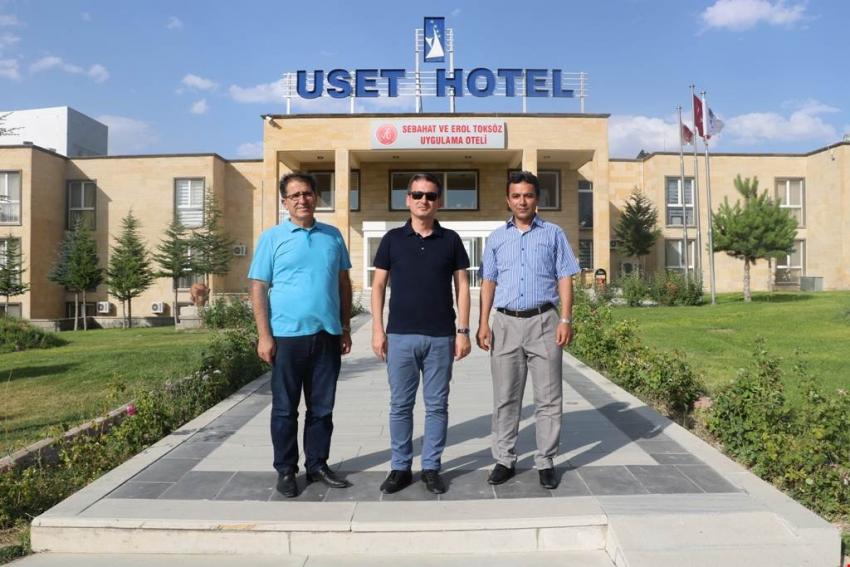Kaymakam Maraşlı USET Uygulama Otelini Ziyaret Etti