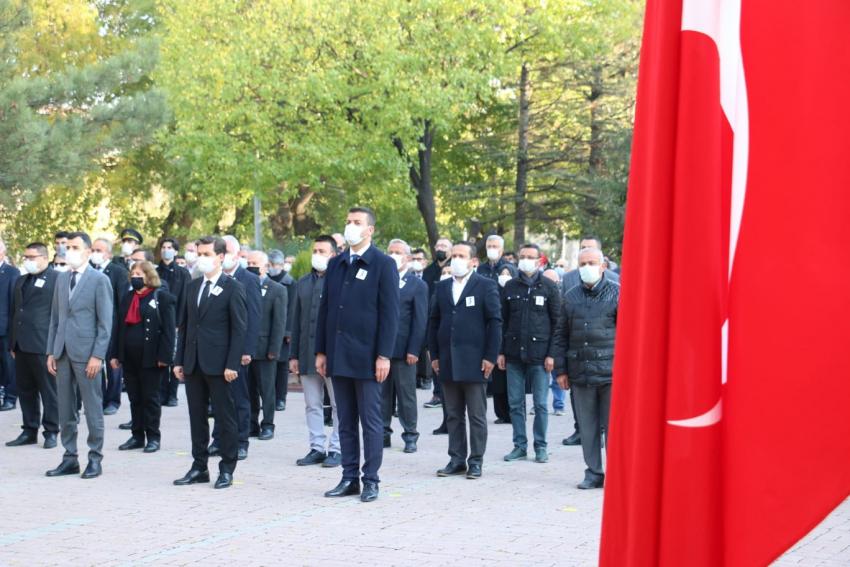 10 Kasım Atatürk'ü Anma Töreni Düzenlendi