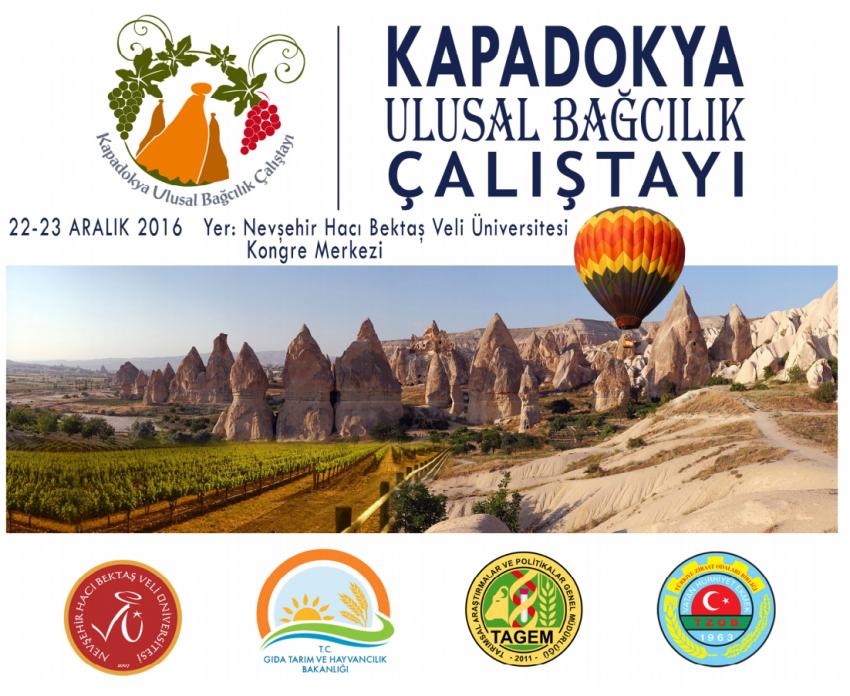 Kapadokya Ulusal Bağcılık Çalıştayı Düzenlenecek