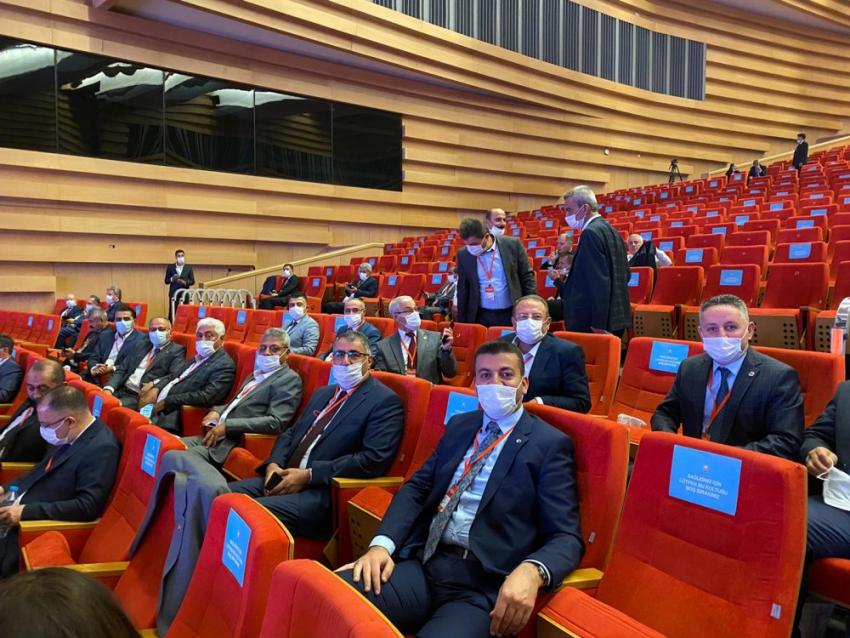 Başkan Aktürk AK Parti Belediye Başkanları toplantısı için Ankara’da