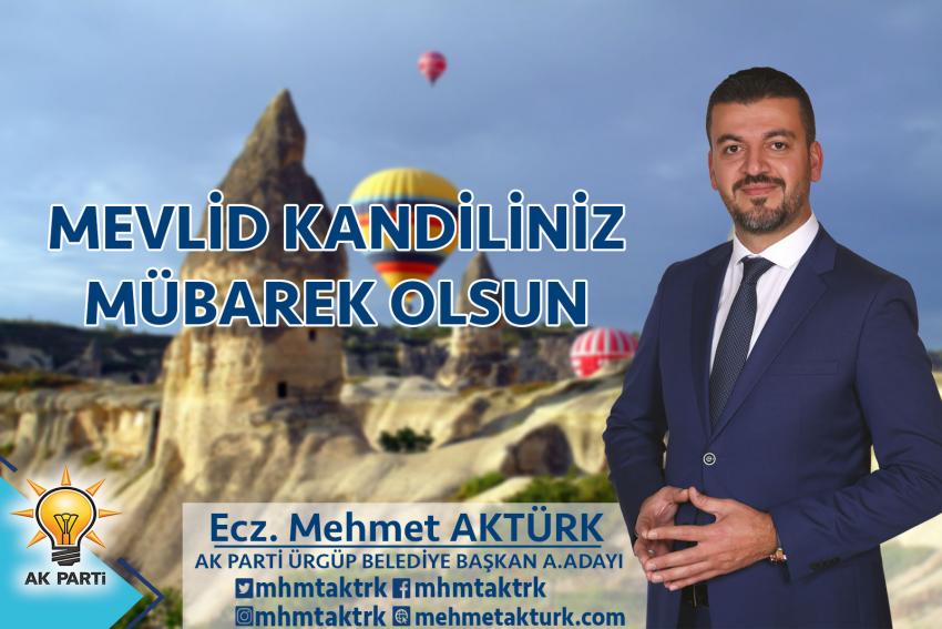 Aktürk ' Mevlid Kandilimiz Mübarek Olsun'