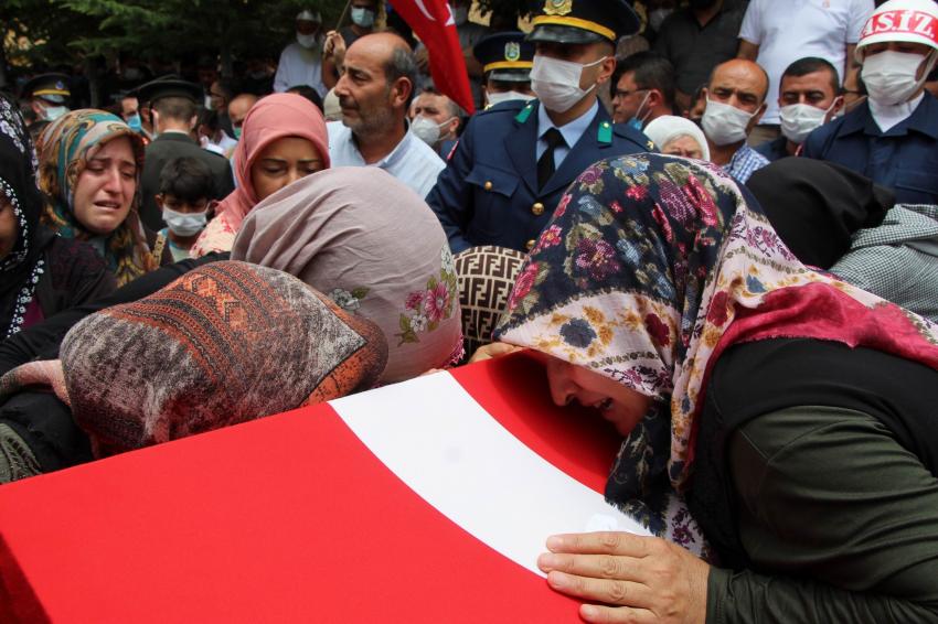Nevşehir şehidini binlerce kişi uğurladı