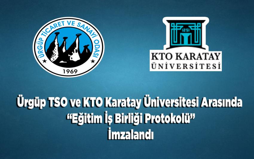 Ticaret Odası ve Karatay Üniversitesi Arasında 'Eğitim İş Birliği Protokolü' imzalandı