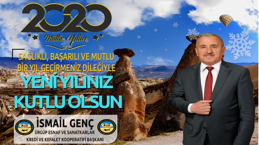 Başkan İsmail Genç ' Yeni Yıl Bütün İnsanlığa ve Ülkemize Hayırlar Getirsin'
