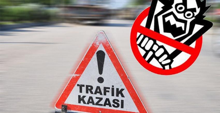 Virajı Alamayan Otomobil Kaza Yaptı