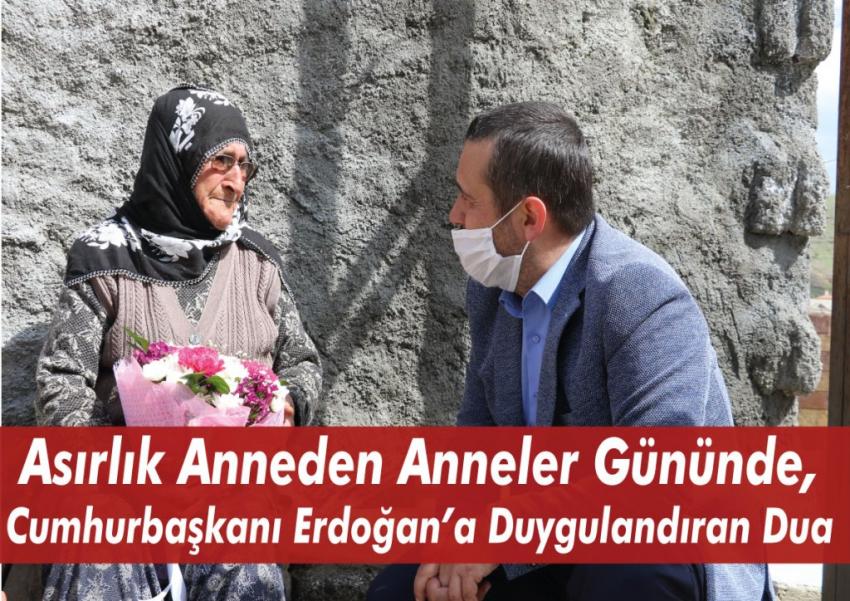 Asırlık Anneden Anneler Gününde, Cumhurbaşkanı Erdoğan'a Dua