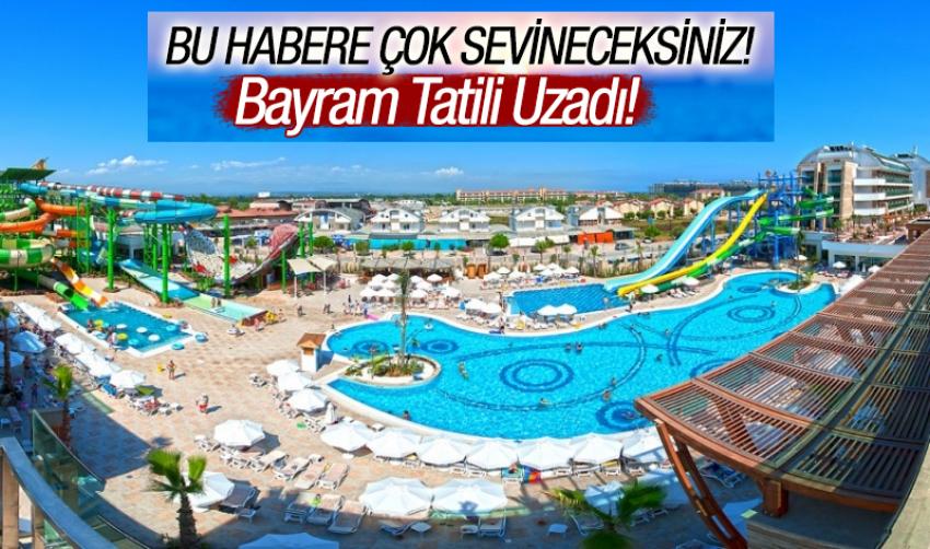 Bayram Tatili İçin Karar Verildi!