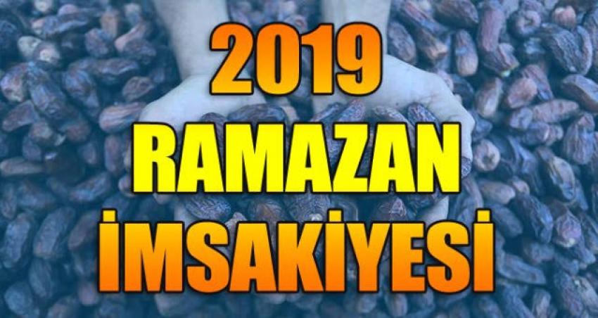 Ramazan İmsakiyesi (2019 Yılı)