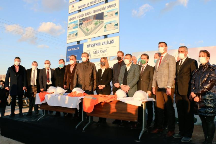 24 Derslikli Okulun Temeli Atıldı