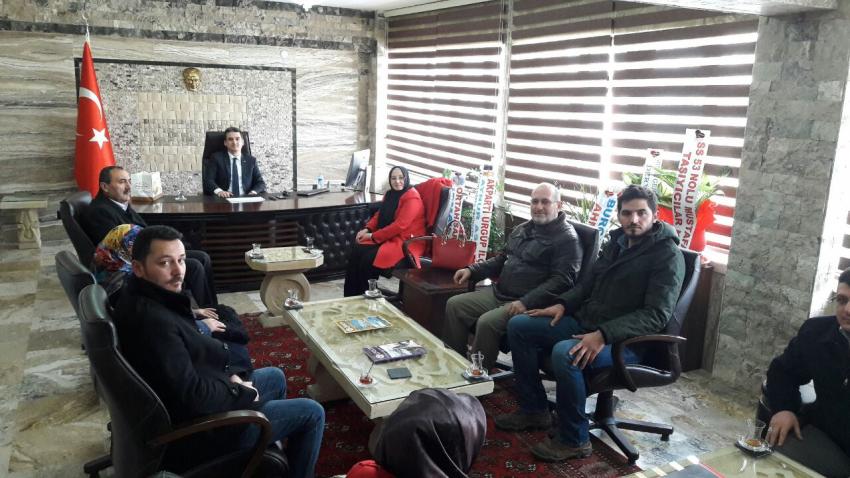 AK Parti Teşkilatından Kaymakama Ziyaret