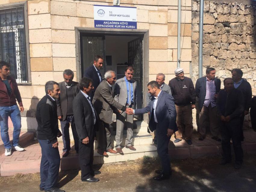 Milletvekili Açıkgöz Ürgüp Köylerini Ziyaret Etti