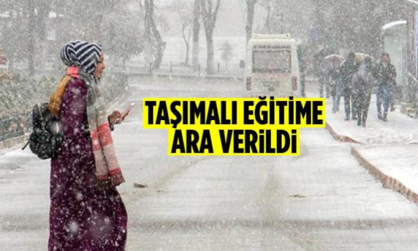 Taşımalı Eğitime Bir Gün Ara