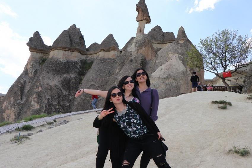 Kapadokya bölgesini Nisan ayında 360 bin 46 turist ziyaret etti