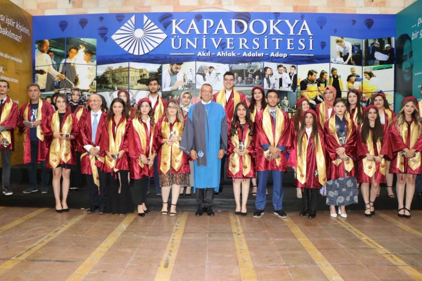 Kapadokya Üniversitesi’nde mezuniyet töreni yapıldı