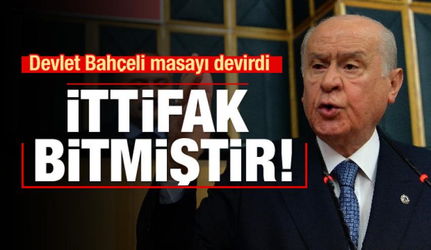 Bahçeli Yerelde İttifak Görüşmelerini Bitirdiklerini Açıkladı