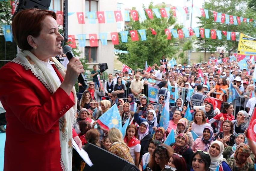İYİ Parti Genel Başkanı Akşener Nevşehir'de Halka Seslendi