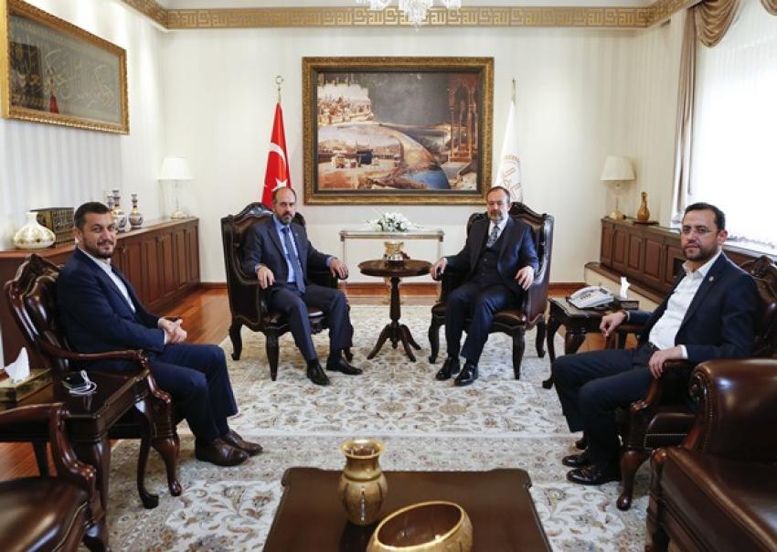 Milletvekillerinden Diyanet İşleri Başkanı Görmez´e Ziyaret