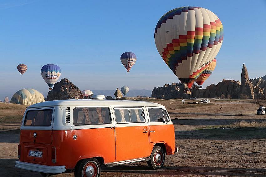 Kapadokya'da Bugünkü Sıcak Hava Balon Turları İptal Edildi