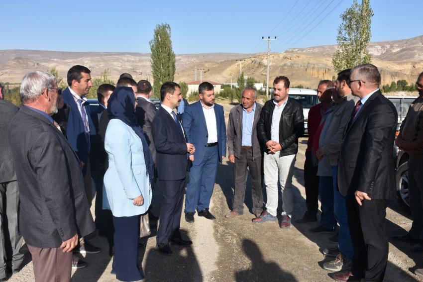 Vali Aktaş, Ürgüp'te Köylere Yapılan Hizmetleri İnceledi