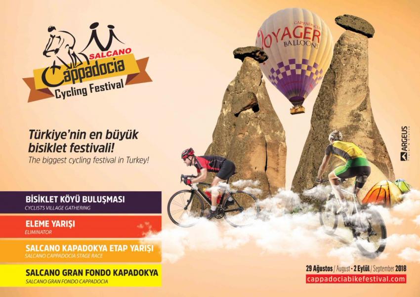 Salcano Kapadokya Bisiklet Festivali Başlıyor