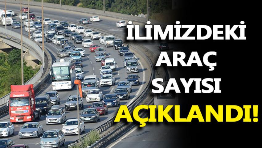 Nevşehir’de trafiğe kayıtlı araç sayısı 120 bin 260 oldu