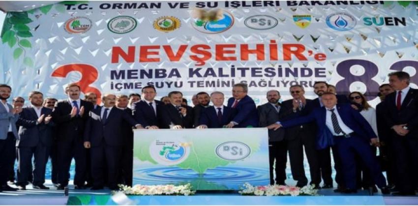 Ürgüp Damsa Barajı Sulama Projesinin Temeli Atıldı