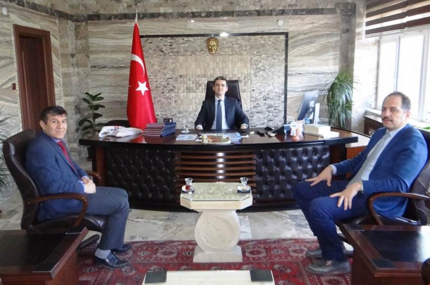 Bölge Müdürü Şahin, Ürgüp Kaymakamı Mehmet Maraşlı'yı Ziyaret Etti