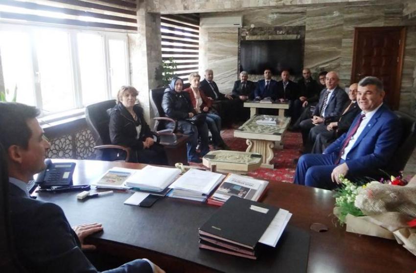İYİ Parti Yönetiminden Kaymakam Maraşlı'ya Ziyaret