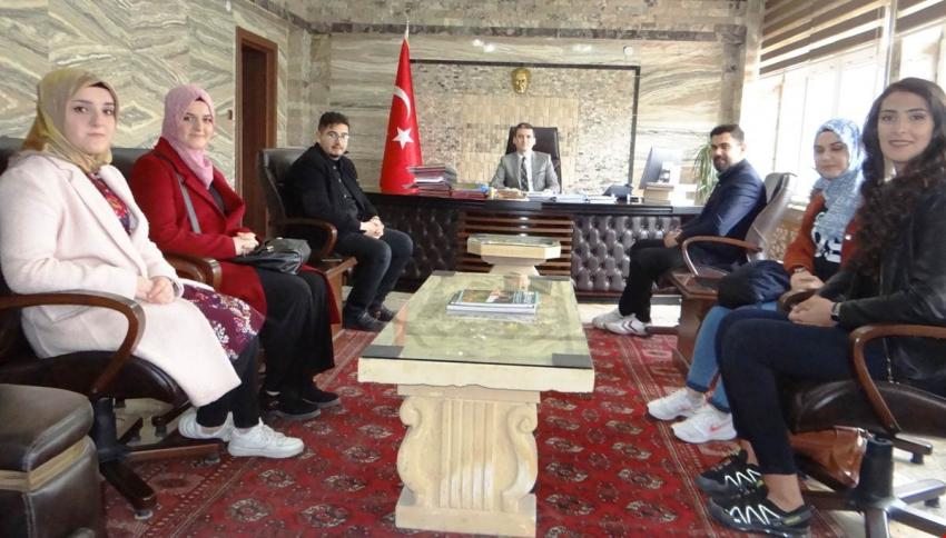 Ürgüp ÜniAk Teşkilatı Kaymakam Maraşlı'yı Ziyaret Etti