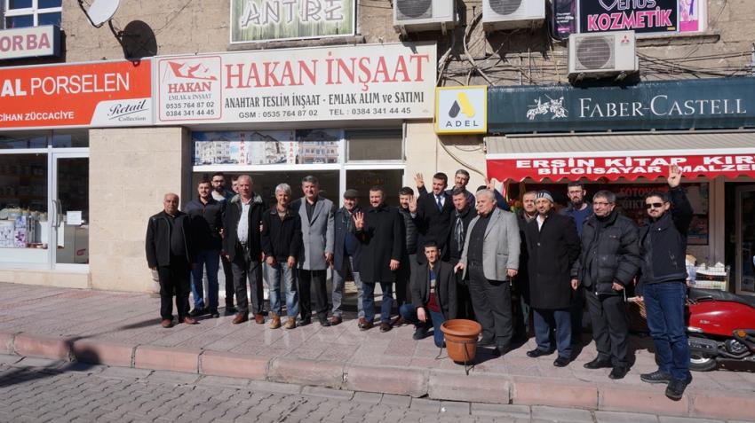 Milletvekili Açıkgöz Ürgüp'te Seçim Çalışmalarına Katıldı