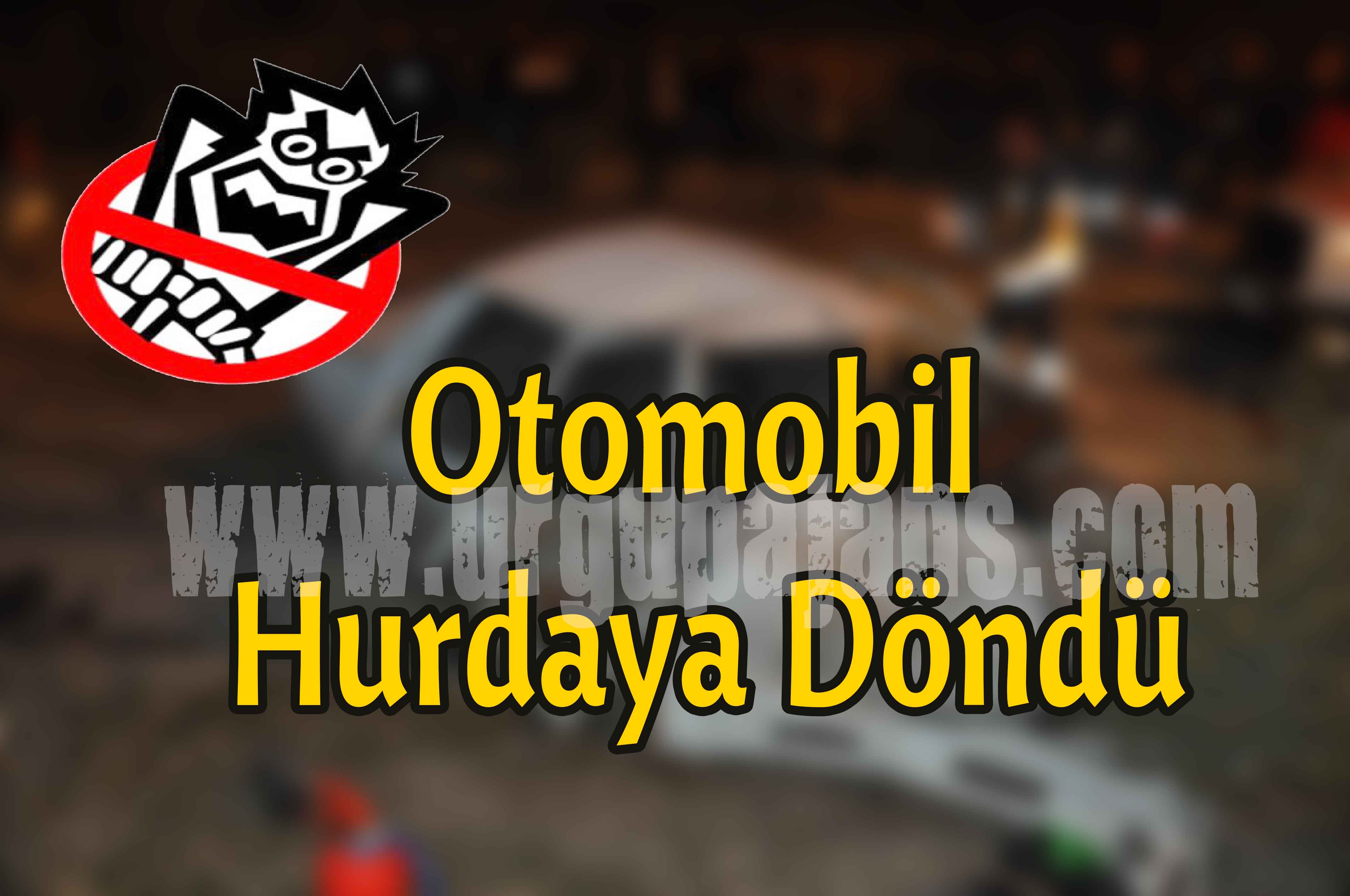 Meydana Gelen Kazada Otomobil Hurdaya Döndü 5 Yaralı