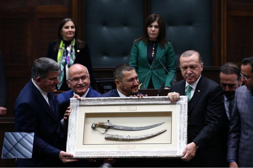 Ürgüp'ten Başkomutan R.Tayyip Erdoğan'a Anlamlı Hediye