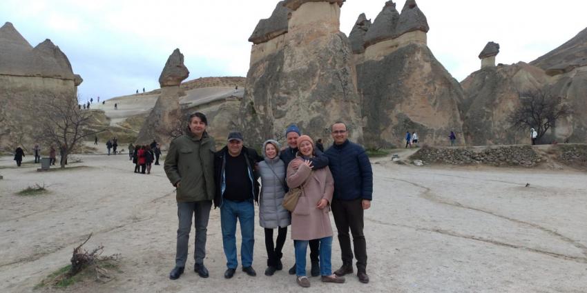 Rus medya temsilcileri AHİKA organizasyonu ile Kapadokya’yı gezdi