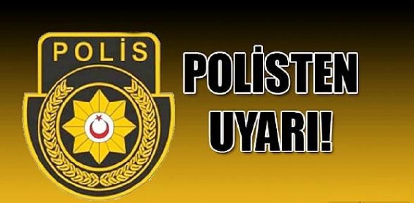 Polis, Yılbaşı için araç sürücülerini uyardı