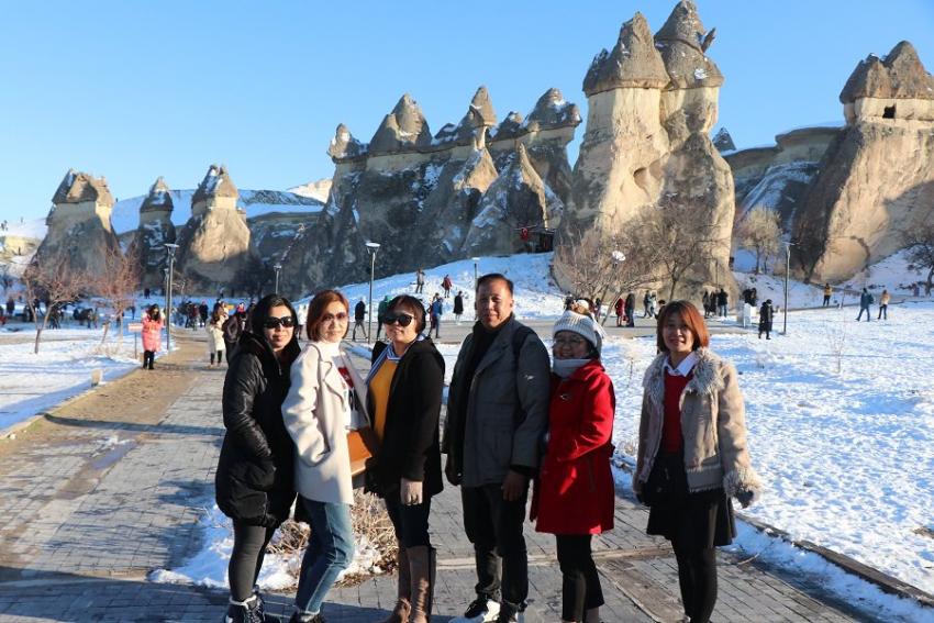 Kapadokya’yı 2 milyon 949 bin 542 turist ziyaret etti