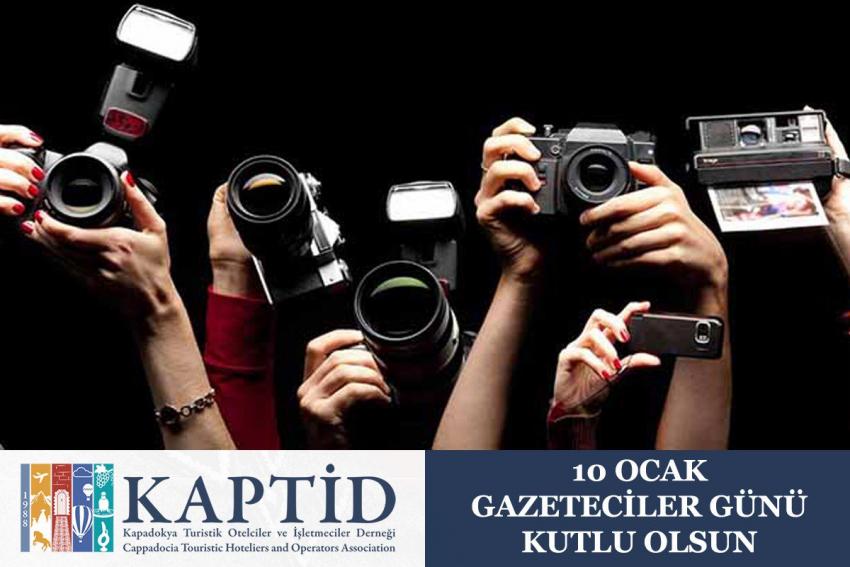 KAPTİD'ten 10 Ocak Çalışan Gazeteciler Günü mesajı