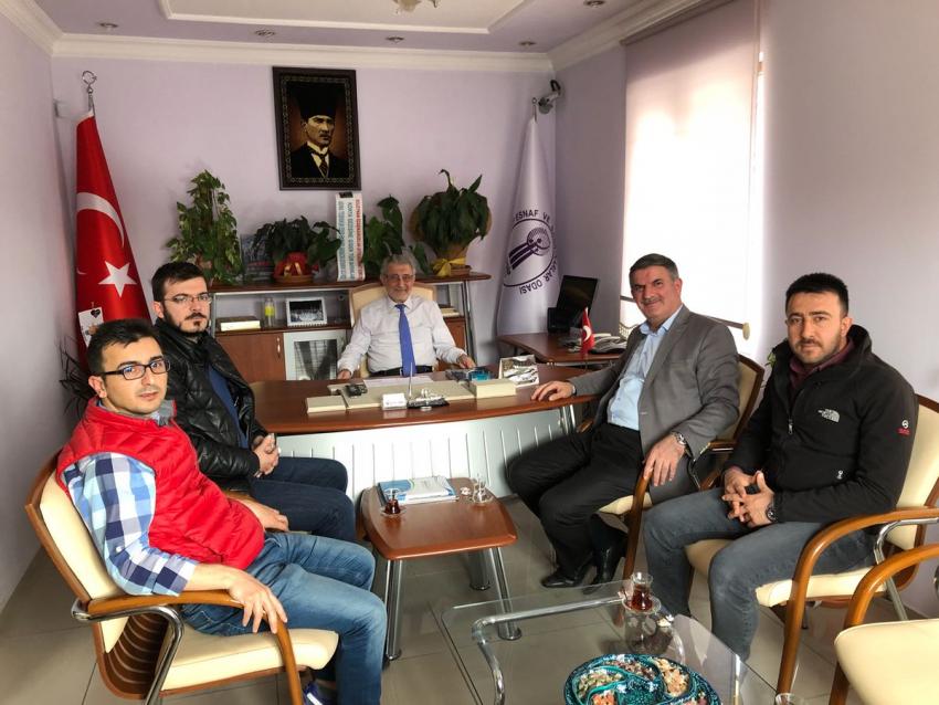 AK Parti İlçe Başkanı Özer Oda Başkanlarını Ziyaret Etti