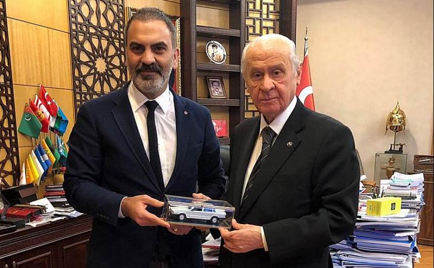 Dinler, MHP Genel Başkanı Bahçeli’yi ziyaret etti