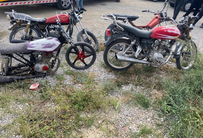 Ürgüp’te 4 Adet Şase ve Motor Numarası Kazınmış Motorsiklet Ele Geçirdi
