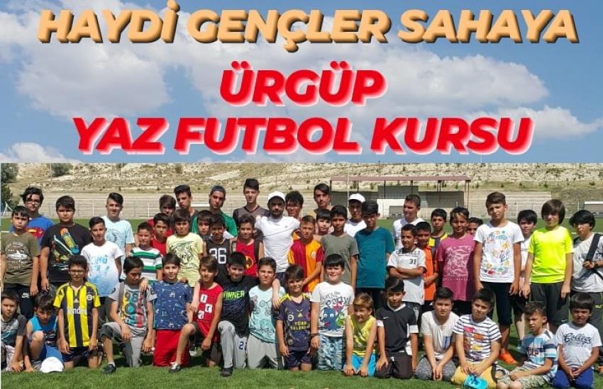 Haydi Gençler Sahaya! Ürgüp'te Futbol Yaz Kursu Açılıyor