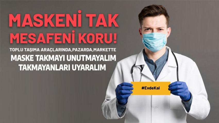 Artışa rağmen maske kuralı ihlal ediliyor