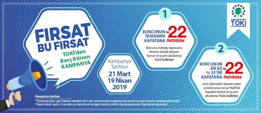TOKİ’nin indirim kampanyası bugün son gün