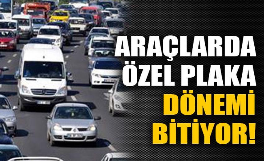 Ürgüp'te de 3 Harfli Plaka Dönemi Başladı