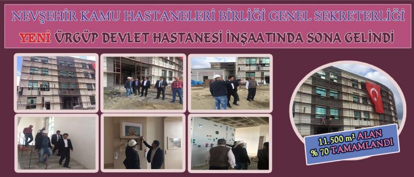 Genel Sekreter Yeni Hastane İnşaatını Ziyaret Etti