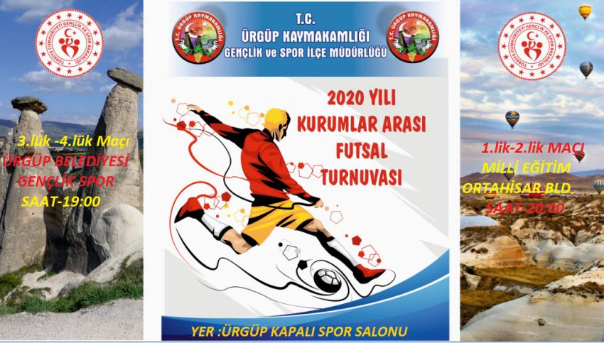 Kaymakamlık Futsal Turnuvasında Final Heyecanı