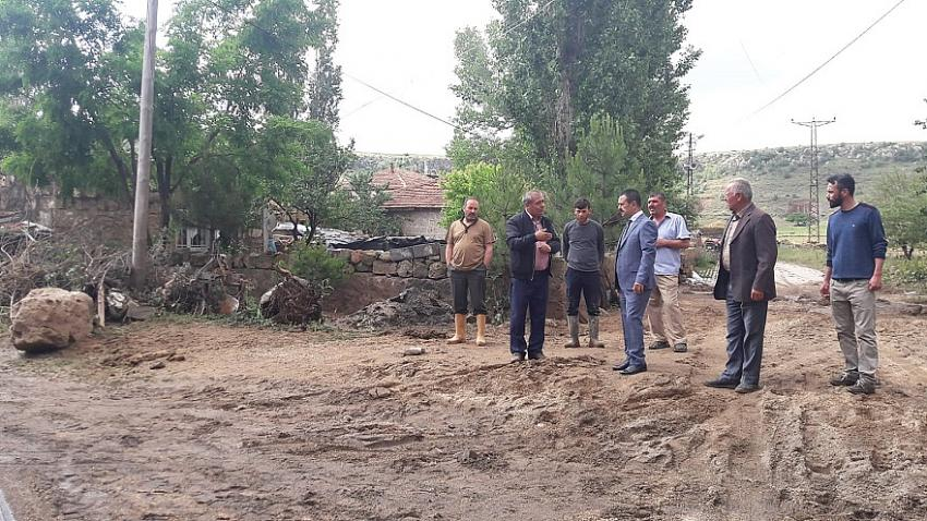 Selden Etkilenen Köylerde İnceleme Yapıldı
