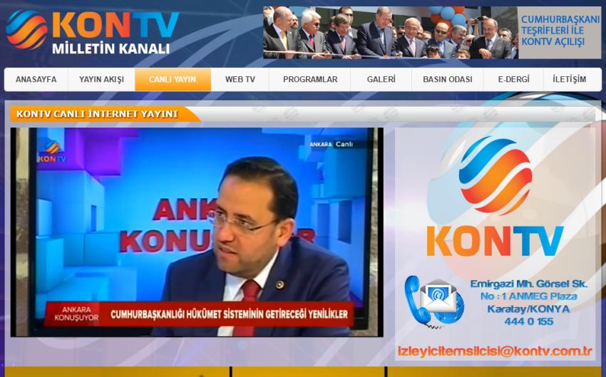 Milletvekili Gizligider, Kon Tv Canlı Yayın Konuğu