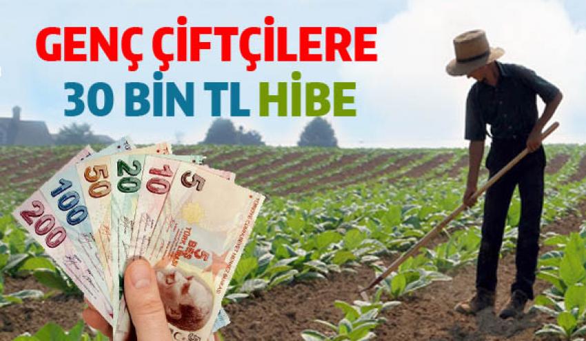 Genç Çiftçilere 30 Bin Liraya Kadar Hibe Müjdesi