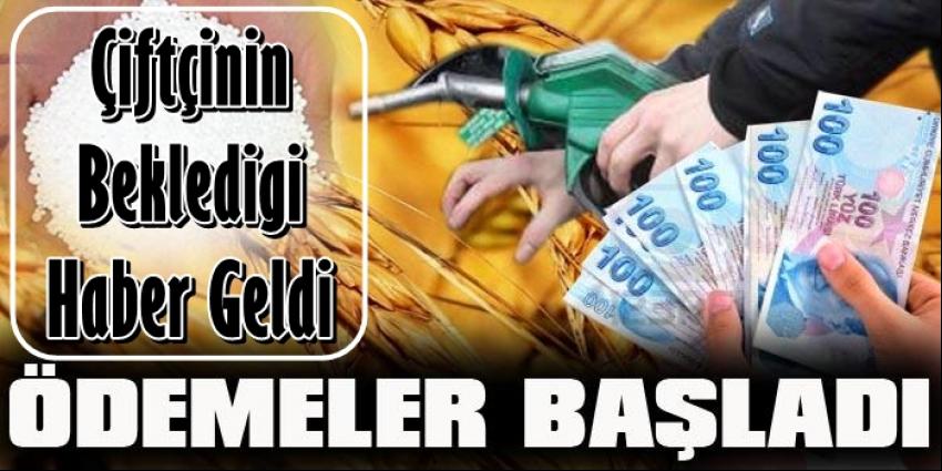 Tarımsal Destekleme Ödemeleri Başladı